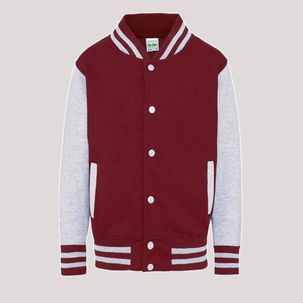AWDis Kids Varsity Jacket Thumbnail