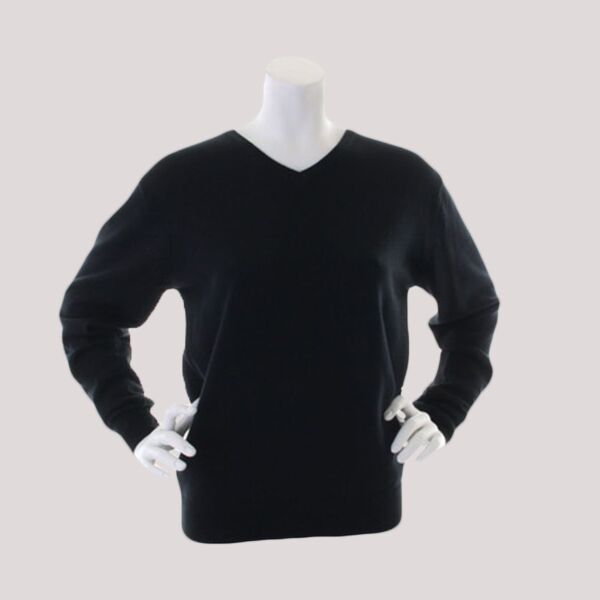 Kustom Kit Ladies Arundel Cotton Acrylic V Neck Sweater Thumbnail
