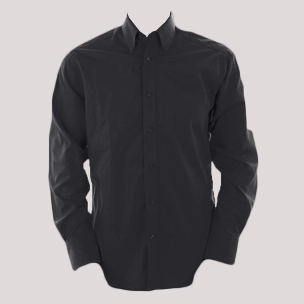 Kustom Kit Long Sleeve Tailored City Business Shirt Thumbnail