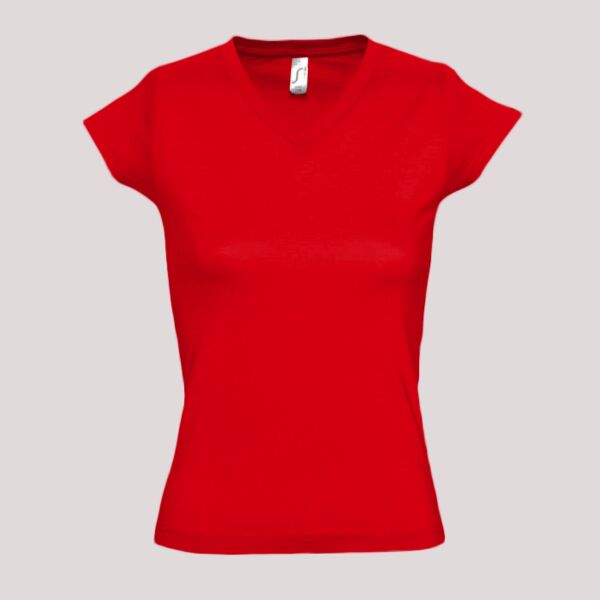SOL'S Ladies Moon V Neck T-Shirt Thumbnail