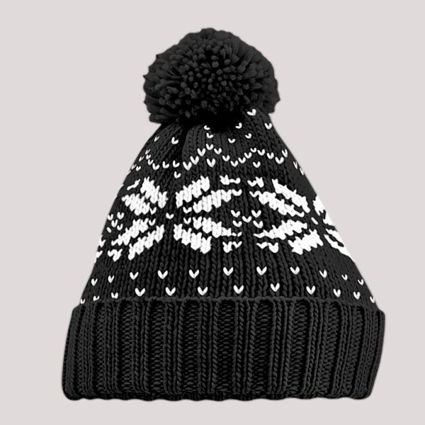 Beechfield Fair Isle Snowstar® Beanie Thumbnail