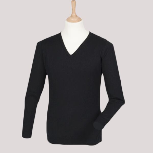 Henbury Acrylic V Neck Sweater Thumbnail