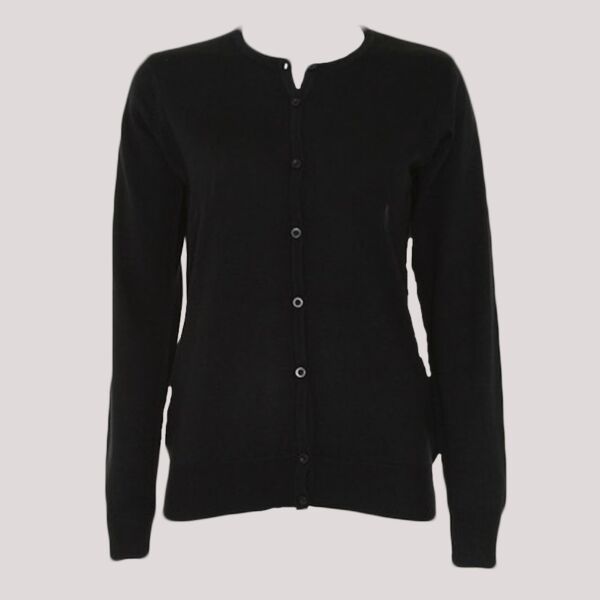 Kustom Kit Ladies Arundel Round Neck Cardigan Thumbnail