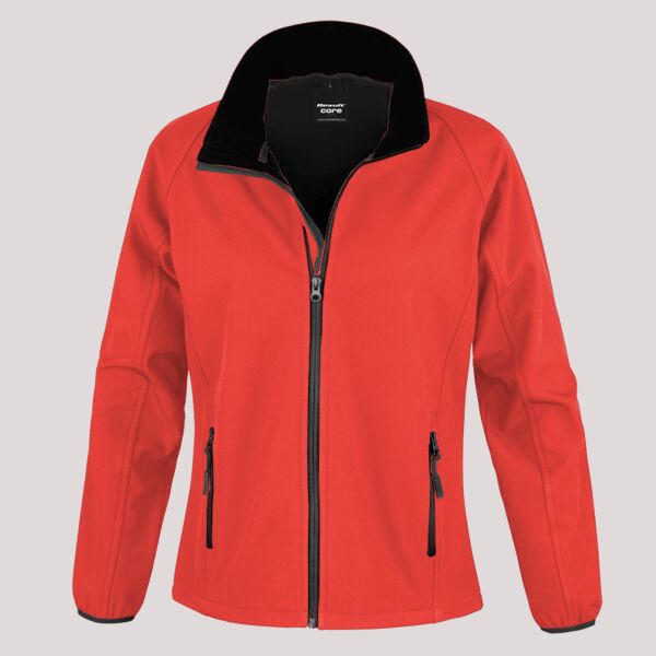 Result Core Ladies Printable Soft Shell Jacket Thumbnail