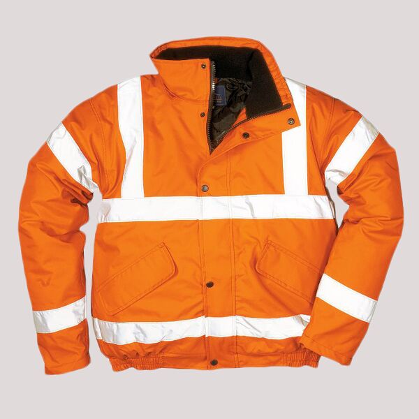 Portwest Hi-Vis GO/RT Bomber Jacket Thumbnail