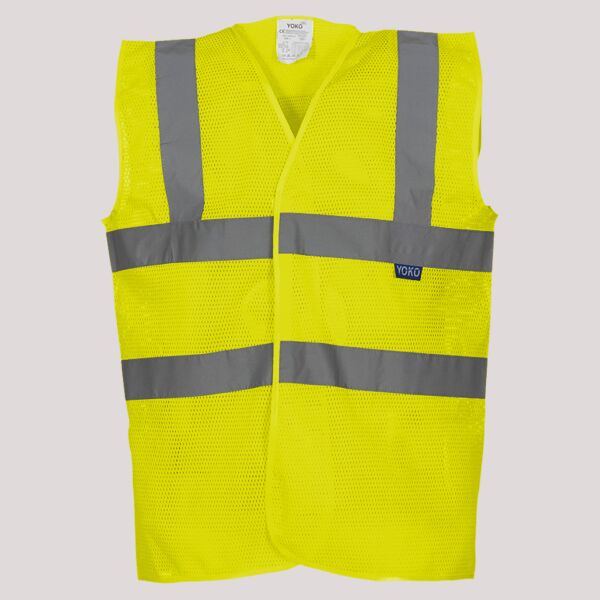 Yoko Top Cool Open Mesh Waistcoat Thumbnail