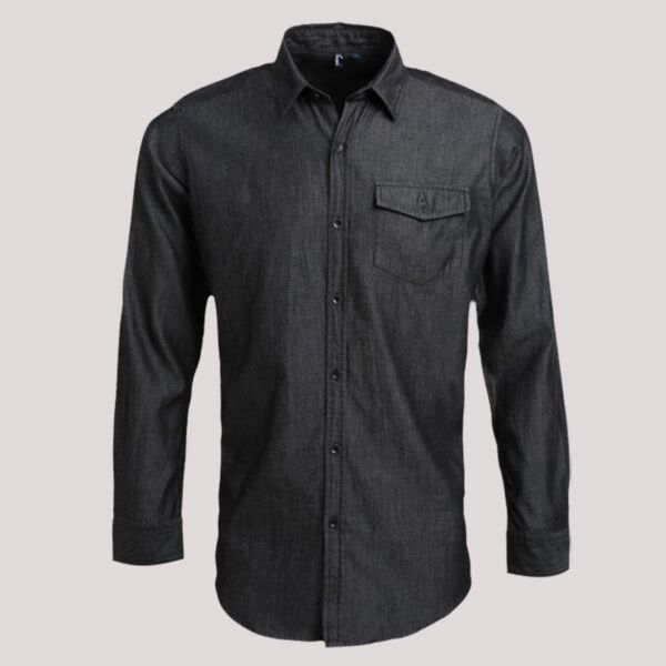 Premier Jeans Stitch Denim Shirt Thumbnail