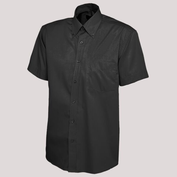 Mens Pinpoint Oxford Half Sleeve Shirt Thumbnail