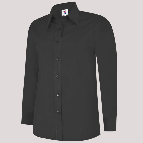 Ladies Poplin Full Sleeve Shirt Thumbnail