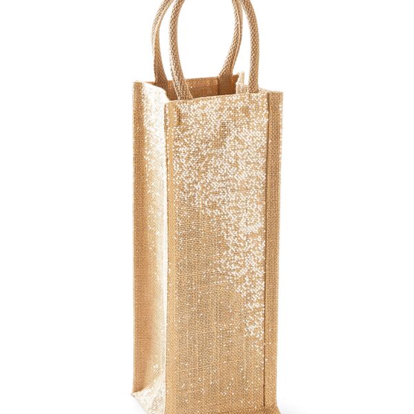 Westford Mill Shimmer Jute Bottle Bag Thumbnail