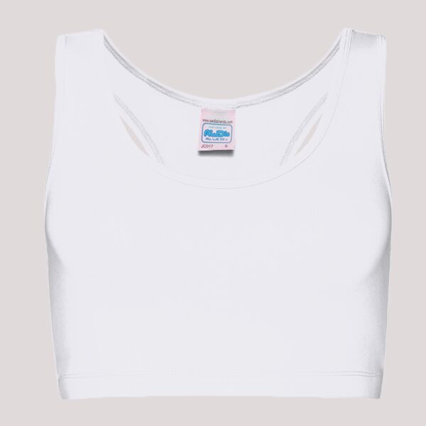 Women's cool sports crop top Thumbnail