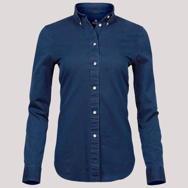 Tee Jays Ladies Long Sleeve Casual Twill Shirt Thumbnail