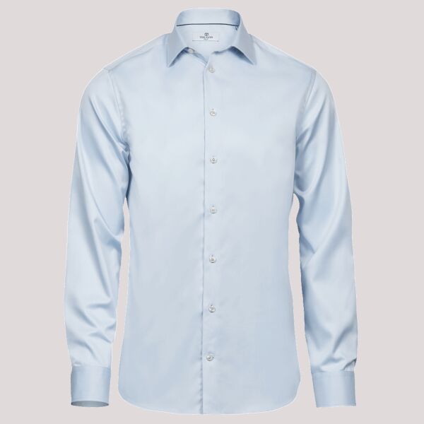 Tee Jays Luxury Slim Fit Long Sleeve Oxford Shirt Thumbnail