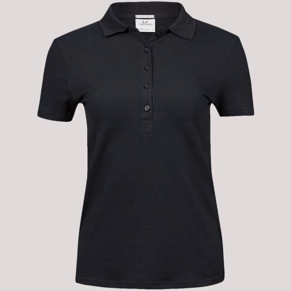 Tee Jays Ladies Luxury Stretch Polo Shirt Thumbnail