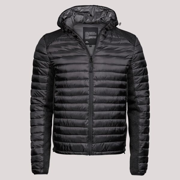Tee Jays Crossover Hooded Padded Outdoor Jacket Thumbnail