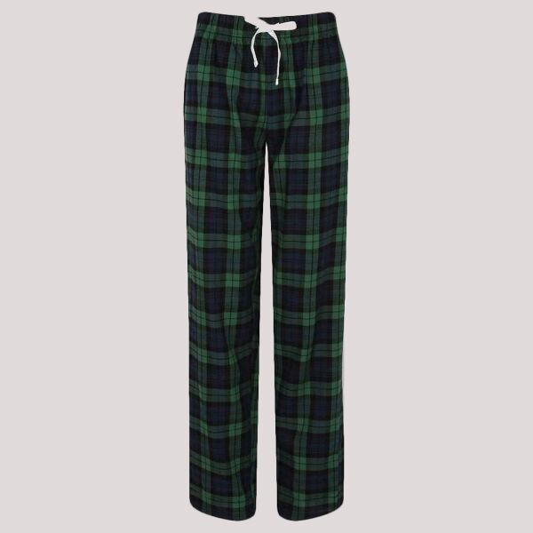 SF Clothing Ladies Tartan Lounge Pants Thumbnail
