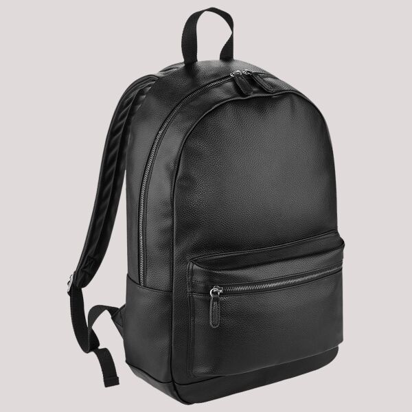 BagBase Faux Leather Backpack Thumbnail