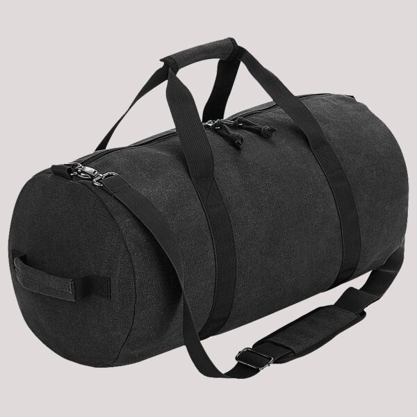 BagBase Vintage Canvas Barrel Bag Thumbnail
