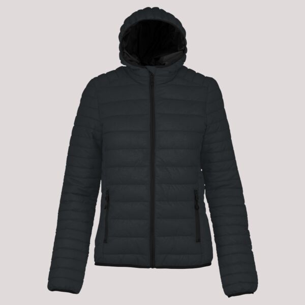 Kariban Ladies Lightweight Hooded Padded Jacket Thumbnail
