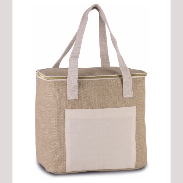 Kimood Medium Jute Cool Bag Thumbnail