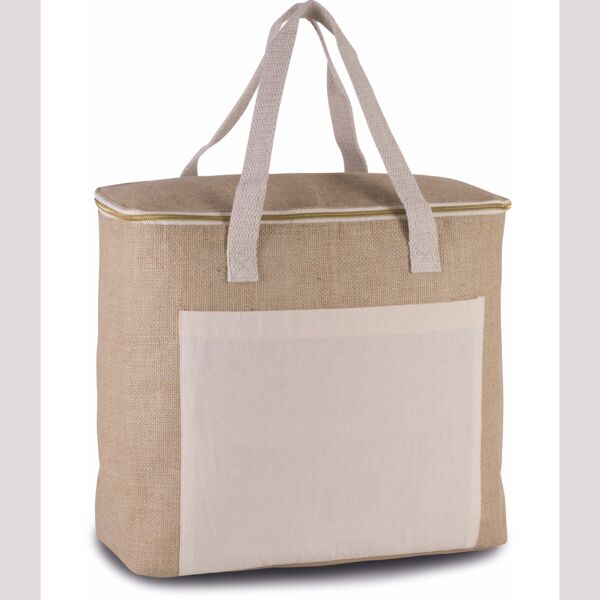 Kimood Large Jute Cool Bag Thumbnail