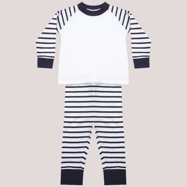 Larkwood Baby/Toddler Striped Pyjamas Thumbnail