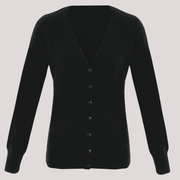 Premier Ladies Essential Acrylic V Neck Cardigan Thumbnail