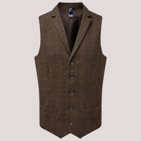 Premier Herringbone Waistcoat Thumbnail