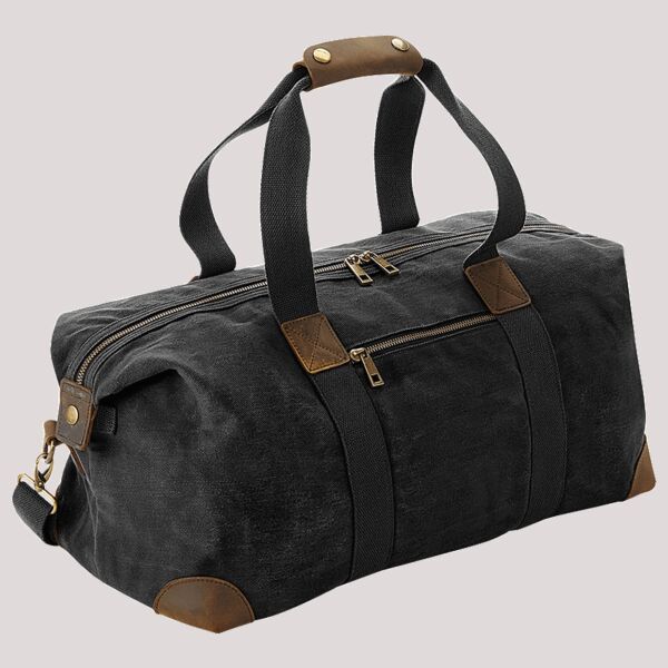 Quadra Heritage Waxed Canvas Holdall Thumbnail