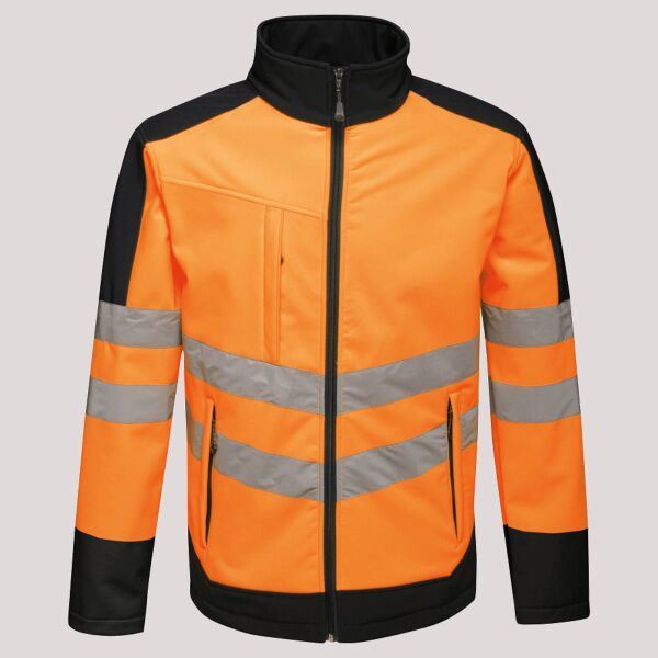 Regatta High Visibility Pro Soft Shell Jacket Thumbnail