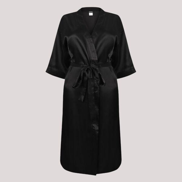 Towel City Ladies Satin Robe Thumbnail