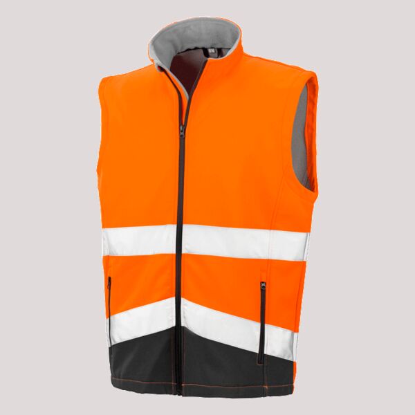 Result Safe-Guard Printable Safety Soft Shell Gilet Thumbnail