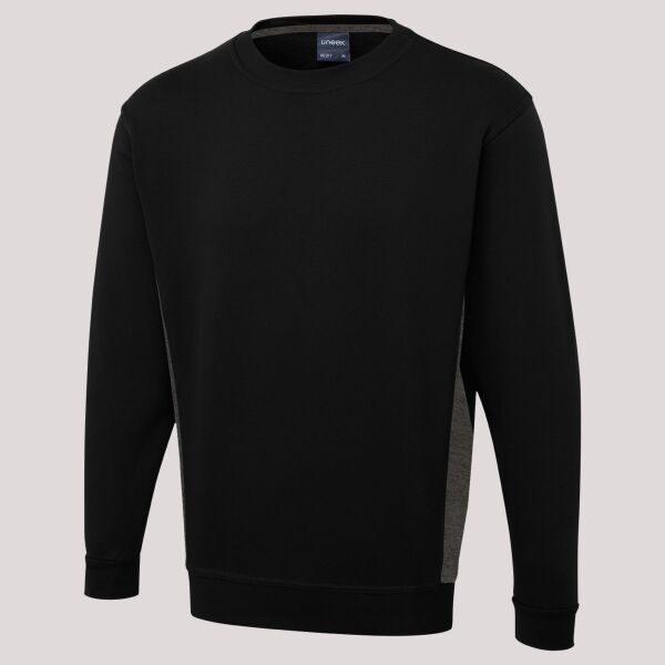 Two Tone Crew Neck Sweatshirt Thumbnail