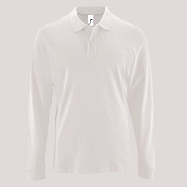 SOL'S Perfect Long Sleeve Piqué Polo Shirt Thumbnail