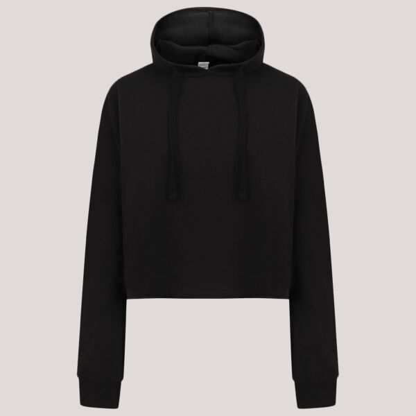 SF Clothing Ladies Cropped Slounge Hoodie Thumbnail