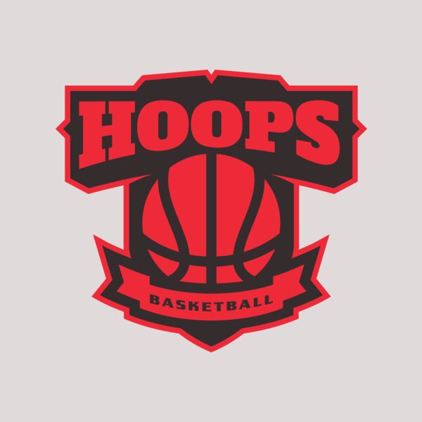 Hoops Basketball logo template  Thumbnail