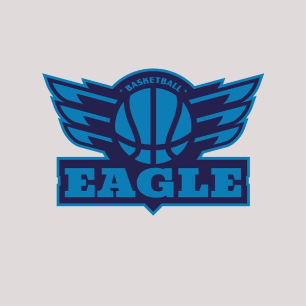 Eagle Basketball Logo Template Thumbnail