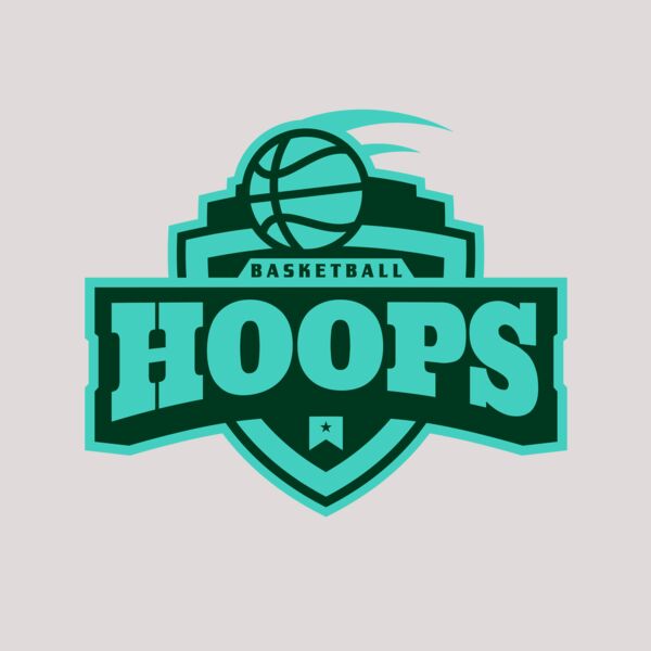 Hoops Basketball logo template 02 Thumbnail