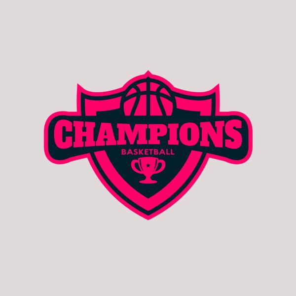 Champions Basketball League logo template Thumbnail