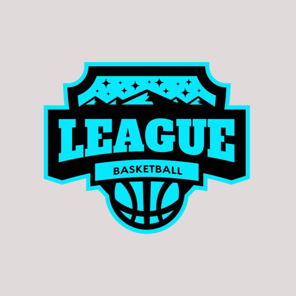 League Basketball logo template Thumbnail