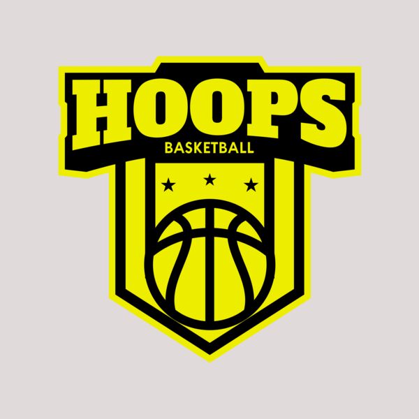Hoops Basketball logo template 04 Thumbnail