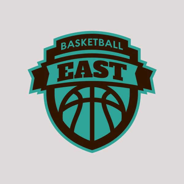 East Basketball logo template Thumbnail