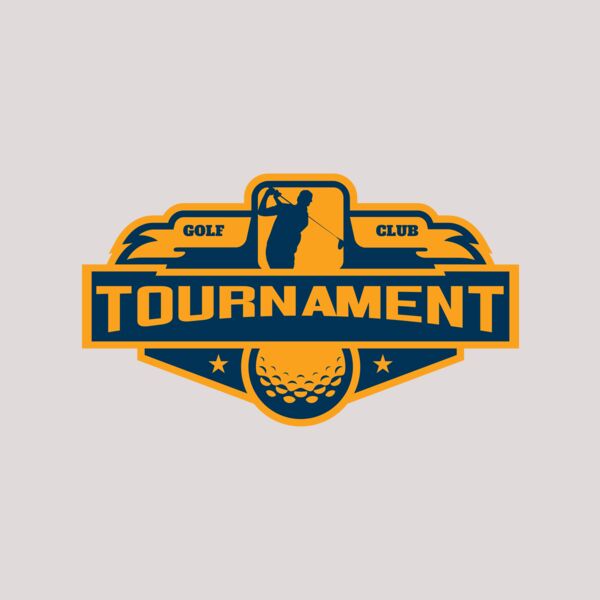 Tournament Golf Club logo template Thumbnail