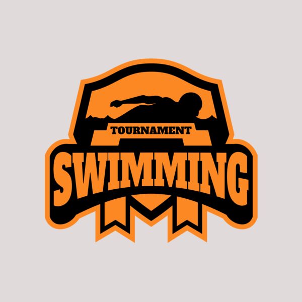 Swimming Tournament logo template 03 Thumbnail