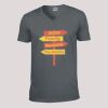 Softstyle™ v-neck t-shirt Thumbnail