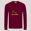 AWDis Academy Senior Raglan Sweatshirt Thumbnail