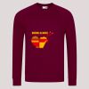 AWDis Academy Senior Raglan Sweatshirt Thumbnail