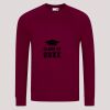 AWDis Academy Senior Raglan Sweatshirt Thumbnail