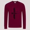 AWDis Academy Senior Raglan Sweatshirt Thumbnail