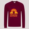 AWDis Academy Senior Raglan Sweatshirt Thumbnail